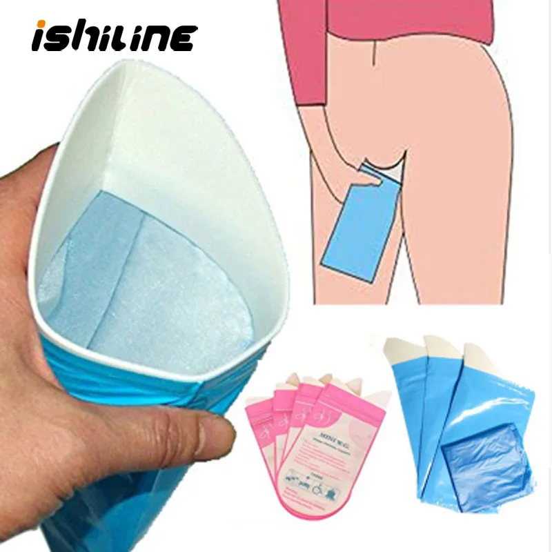 

4 Pcs/ Box Unisex Outdoor Travel Eco-friendly Urine Prevent Stink Mini Vomit Bags Toilet Disposable Emergency Tool