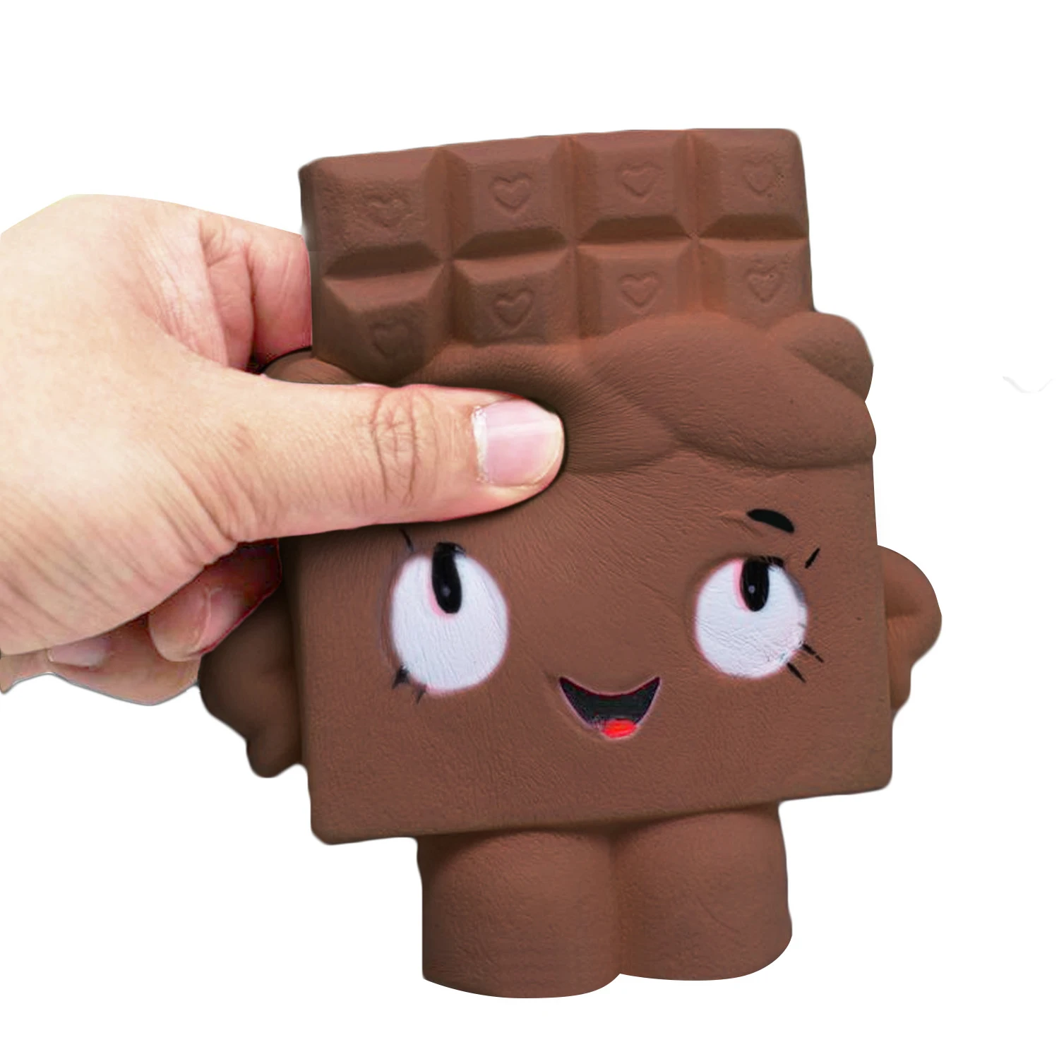 Besegad 13 см милый Kawaii мягкий шоколадный мальчик игрушки медленно поднимающийся для