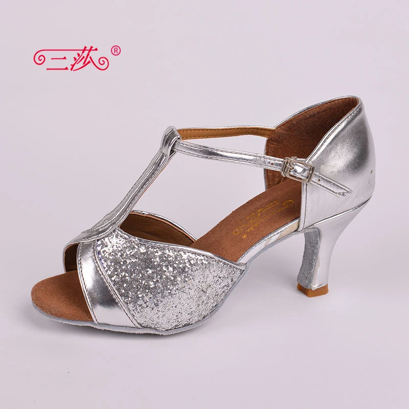 Sasha direct selling professional High Quality font b Salsa b font Tango Sequins Ballroom Latin Dance