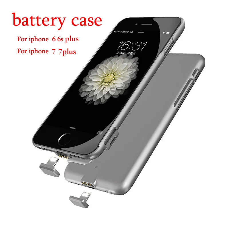 bilder für Externe batterie bewegliche aufladeeinheitsenergienbank abdeckung fall für iphone 7 plus iphone 6 6 s backup aufladeeinheitsenergienbank batterie fall bilder für Externe batterie bewegliche aufladeeinheitsenergienbank abdeckung fall für iphone 7 plus iphone 6 6 s backup aufladeeinheitsenergienbank batterie fall