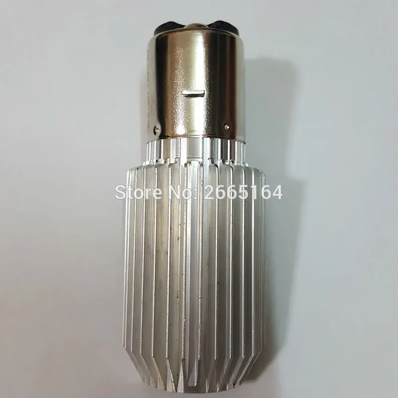12 В BA20D COB Led мото Скутер мопед rcycle фары для Vespa Kymco Suzuki Honda Yamaha 35 Вт галогенные