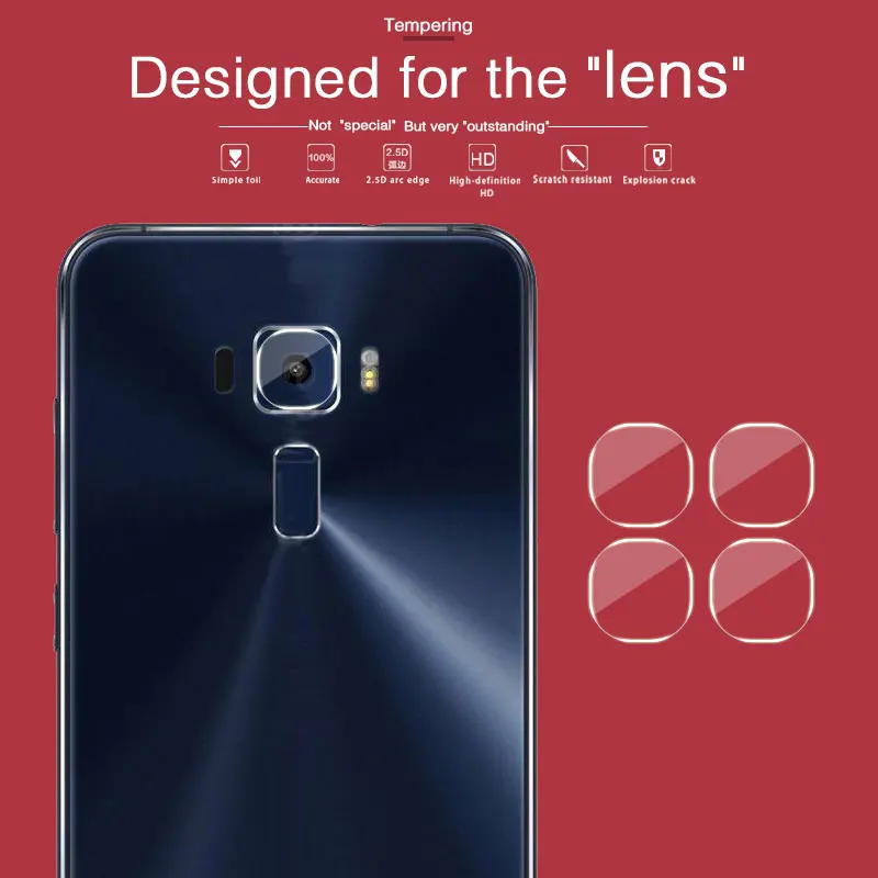 

Accessory Back Camera Lens Screen Protector For Asus ZenFone 3 ZE520KL 2017DA 5.2 in Tempered Glass Camera Film Cover
