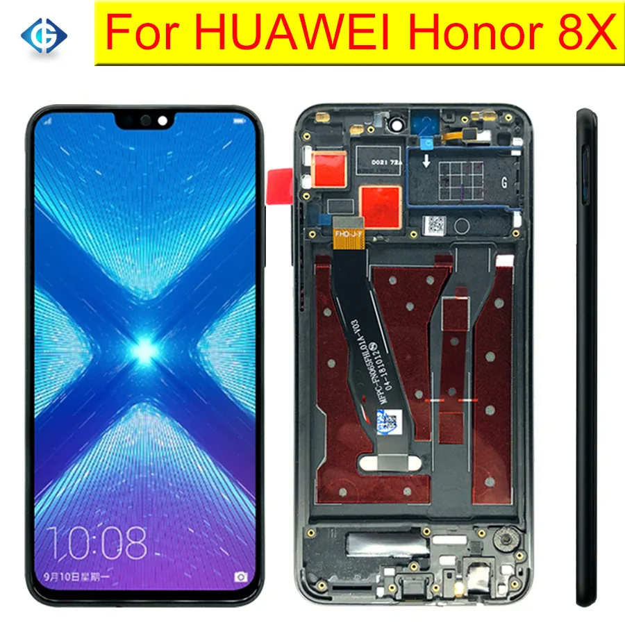 

6.5" LCD for Huawei Honor 8X LCD Display Touch Screen Digitizer Assembly+Frame for Huawei Honor8X JSN-L21 JSN-L42 Repair Parts