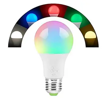 

WIFI LED Bulb Magic Smart Home RGBW Bulb 4.5W RGBW E27 Dimmable Group LED Light Smart Compitable With Alexa Google Home
