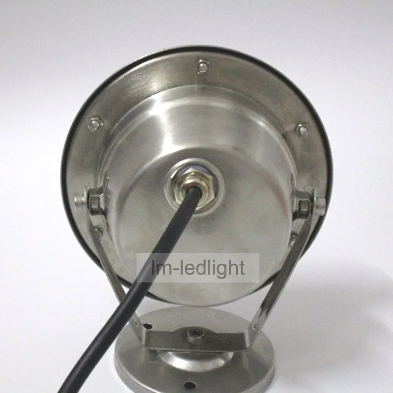 Прожектор piscine 12 в 9 Вт из нержавеющей стали IP68 подводный светильник Теплый/дневной/холодный белый rgb синий светодиодный светильник 20 шт
