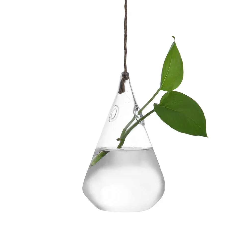 Домашний сад подвешенный стеклянный шар ваза цветочное растение горшок Террариум контейнер вечерние свадебные украшения креативные подвесные украшения - Цвет: A