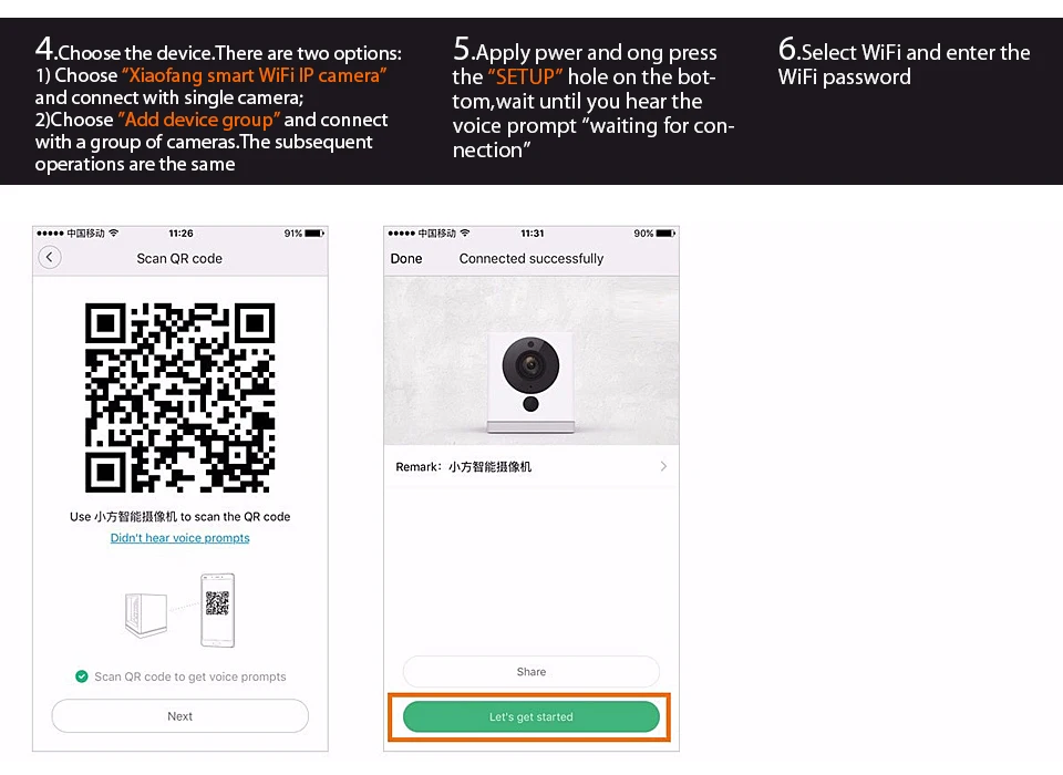 Original Xiaomi CCTV Mijia Xiaofang 110 Degree F2.0 8X 1080P Digital Zoom Smart Camera IP WIFI Wireless Camaras Cam Night Vision (4)
