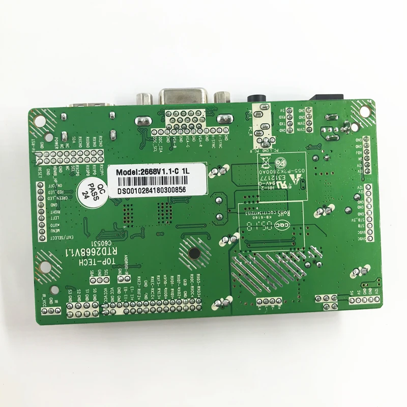 RTD2668 Универсальный HDMI VGA Аудио ЖК контроллер плата для 15 4 дюймов 1280x800 B154EW04 1