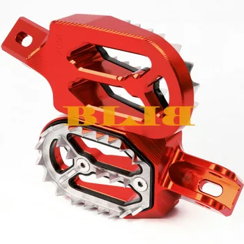 

For Honda CFR250X/R CFR250X CFR250R CFR 250 X R 2004-2015 Footrest Foot Stakes Footpegs Sharp Teeth CNC Dirt Bike Moto Race Part