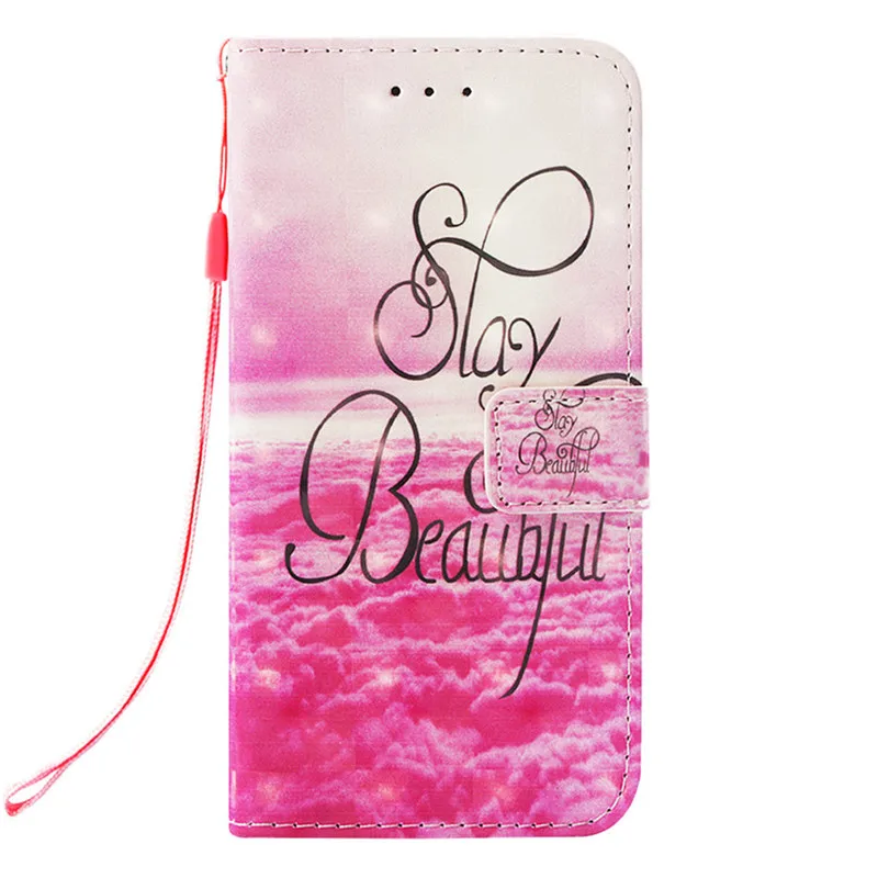 Люксовый чехол Чехлы для Nokia 2,1 3,1 5,1 6,1 7,1 7 Plus N635 N630 Coque Повседневное кожаный чехол-Бумажник для телефона с карманом для карты P03E - Цвет: Beautiful