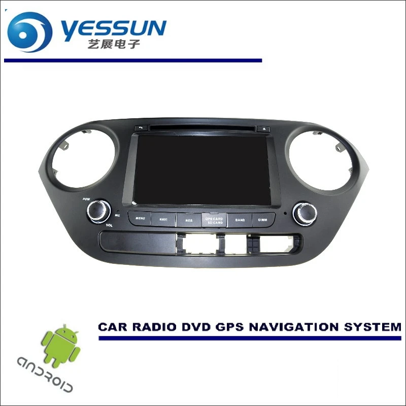 

YESSUN Car Android Navigation System For Hyundai Grand i10 i10 2013~2016 Radio Stereo CD DVD Player GPS Navi Screen Multimedia