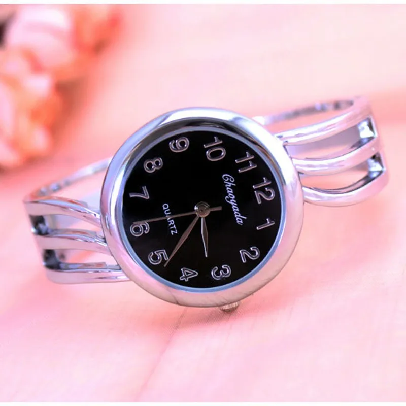 

New Quartz Brand Women Watches Stainless Steel Ladies Chain WristWatch Luxury Bracelet student Watch relogio kol saati clock