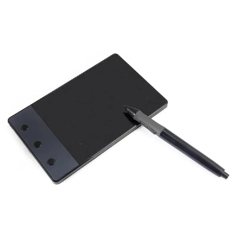 Billig Huion 420 4 Zoll Digitaler Tabletten Schriftlich Kunst Zeichnung Grafiken Tablet Bord Elektromagnetische 4000 LPI Ebenen 0,35 W + digitalen Stift