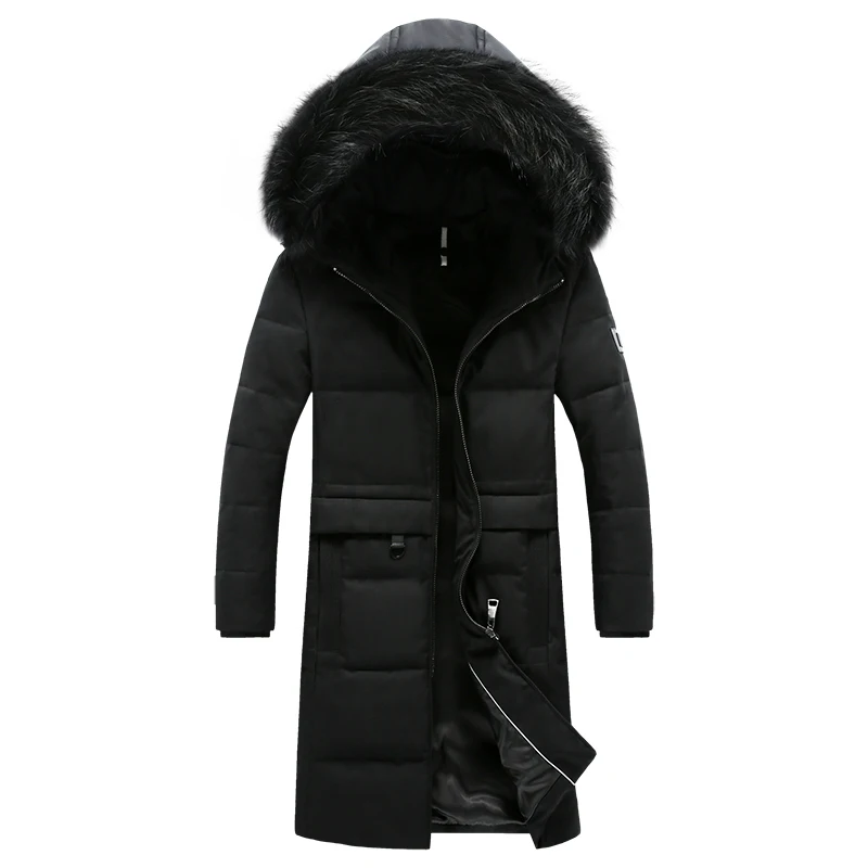 M-4XL 2016 High Quality Hooded Winter Casual Thermal Long Parka Men Slim Fit Winter Jacket Men Winter Coat Men Parka Homme