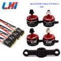Радиоуправляемый самолет 4 шт. Fvt Little Bee 20a Mini Esc 2 4s + EMAX RS2205 2300KV CW/CCW бесщеточный