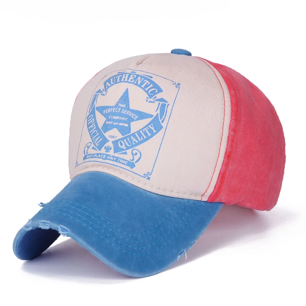 

New Baseball Cap Men Women cotton Vintage Star Snapback Outdoor Sports Adjustable snapback Hats gorra hombre#pingyou