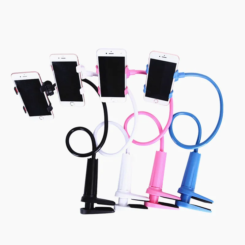 360 الدورية العالمي كسول الهاتف المحمول Gooseneck حامل حامل الدعامات مرنة حامل للهاتف المحمول للمكتب والفراش الجدول كليب قوس ل حامل هاتف Arm