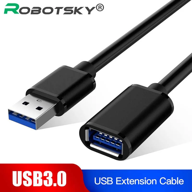 

USB 3.0 Extension Male to Female Data Sync Cable Fast Speed USB3.0 Cable For PC Keyboard Printer Camera Mouse Game Controller