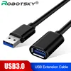 USB 3.0 Extension Male to Female Data Sync Cable Fast Speed USB3.0 Cable For PC Keyboard Printer Camera Mouse Game Controller ► Photo 1/6
