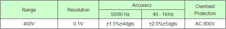 PROVA-11 AC/DC мА Правда RMS цифровой клещи постоянного 1mA AC 0.1mA