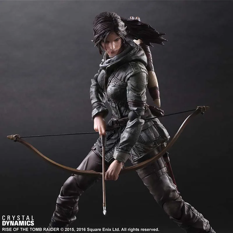 

Square Enix Figure Play Arts Kai Rise of the Tomb Raider: Lara Croft PVC Action Figure Figurine Collectible Toy 27cm