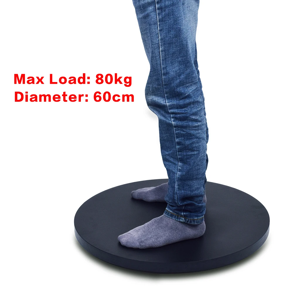 

Fotoconic 60cm 24" 3D Photo 360 Degree Electric Rotating Turntable Stand fr Photography Jewelry Model Show & Video Max Load 80kg
