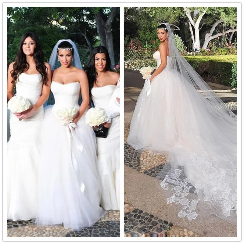 

Royal Train Ball Gown Wedding Dresses 2019 Elegant Backless Sleeveless Appliques Wedding Gowns Vestido De Noiva robe de mariee