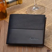 Мужской бумажник с тиснением Карманный клатч для кредитных карт двойной кошелек 1212