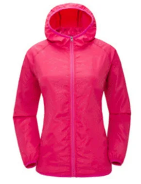 MAZEROUT 2017 Woman New Summer Skin Thin Anti-UV Sun-proof Coat Outdoor Hiking Jacket Breathable Windbreaker Quickly-dry J28