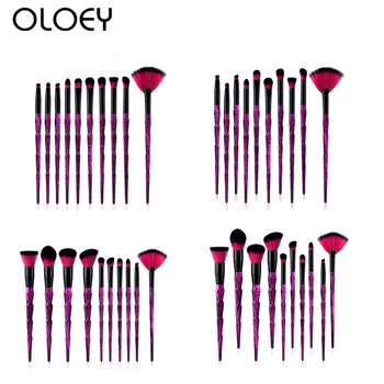

10pcs makeup brushes diamond star Powder Foundation Eye shadow Eyelashes Blush Lip New Arrival Make Up Brush Blending Kit