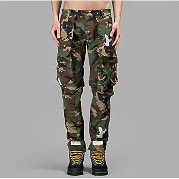 kanye west fashion brand camo army military hip hop tactical cargo ...