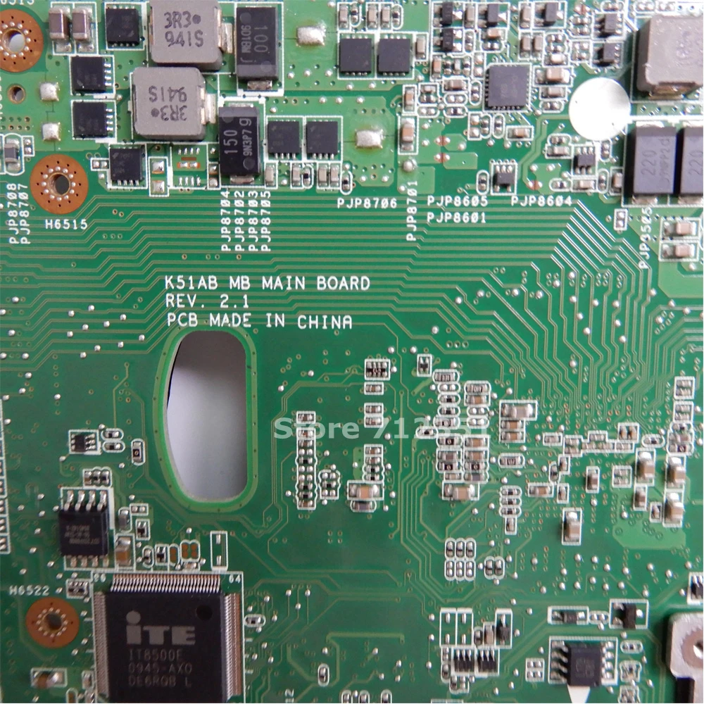 K51AE placa base REV 2.1For ASUS K51AC K70AC X7AC X7AE K70AE K51AB K70AB K70AF K70AD placa base de computadora portátil 90R-NYRMB1000Y prueba 100%