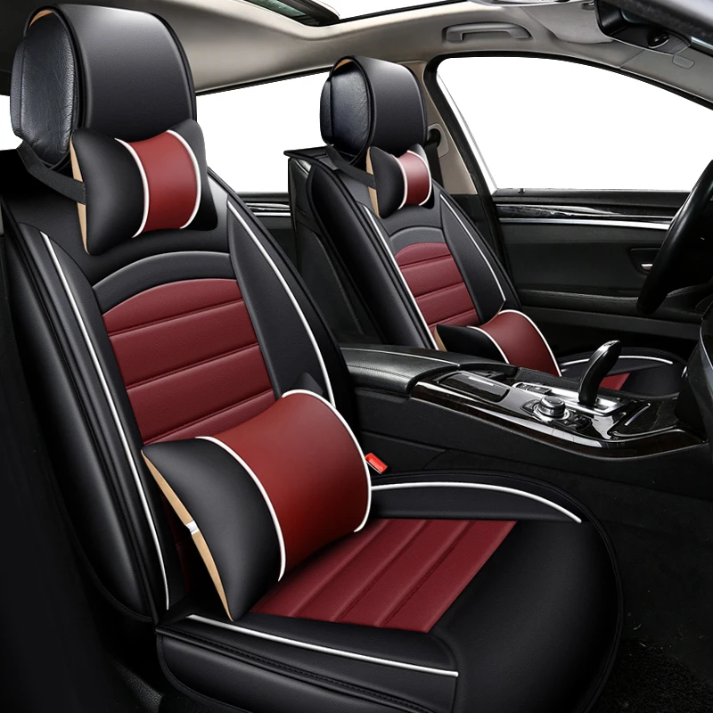 Buy KOKOLOLEE PU leather car seats cover set for ford