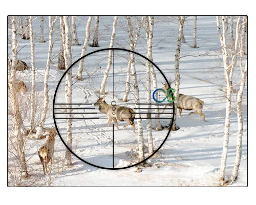 Ângulo de Visão do Objetivo Nova Chegada Rifle Scope Caça 4.8 Gs1-0257 Ppt 4x32 11 Lunetas Riflescopes