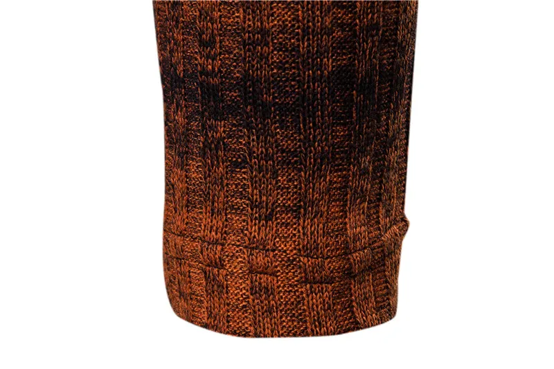 WSGYJ мужской свитер из крошечного хлопка, осень, модный мужской пуловер в полоску с круглым вырезом и длинным рукавом, вязаная одежда красного и синего цвета