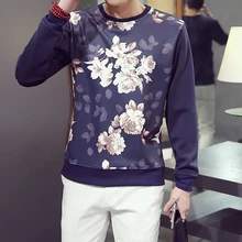 2016 Spring New Men Hoodie Long-Sleeved Sweatshirts Printing Style Hip Hop Hoodies Casual Pullovers Tracksuit Men