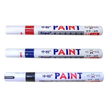 

Waterproof Pen Car Tyre Tire Tread CD Metal Permanent Paint markers Graffiti Oily Marker Pen marcador caneta stationery