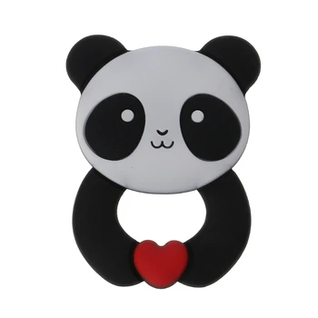 

Panda Baby Teethers Pendant Necklace Accessory BPA Free Silicone Chew Toys