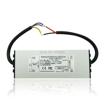 

DR60W CE FCC IP67 Waterproof 60W 20-36V 2A Constant Current Led Driver Lighting Transformers For 60W High Power Led Lamp Light