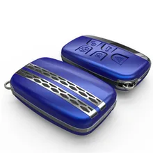 Remote smart key shell case cover holder for land range rover sport discovery sport evoque discovery 4 freelander2 keyless start