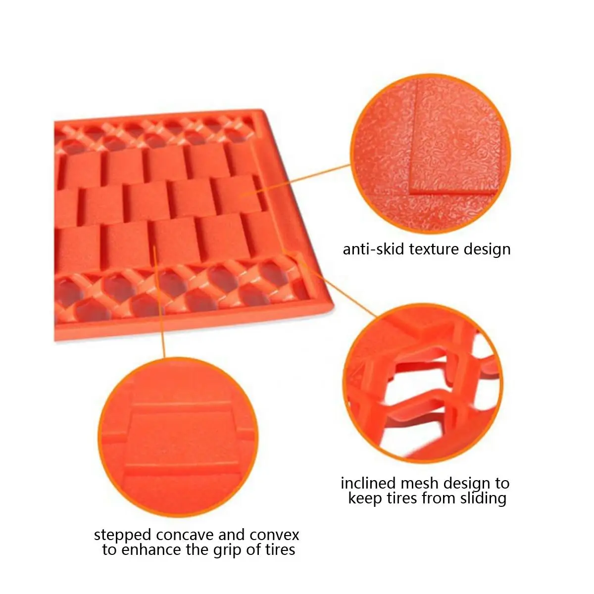 2Pcs/Set Tyre Grip Tracks Car Security Snow Mud Sand Rescue Escaper Traction Tracks Mats Folding Rubber Car Rescue Mats 2Pcs/Set Tyre Grip Tracks Car Security Snow Mud Sand Rescue Escaper Traction Tracks Mats Folding Rubber Car Rescue Mats