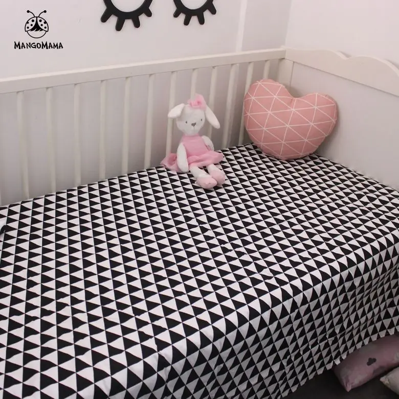 Buy Baby bed sheet 100 cotton crib flat sheet Pink