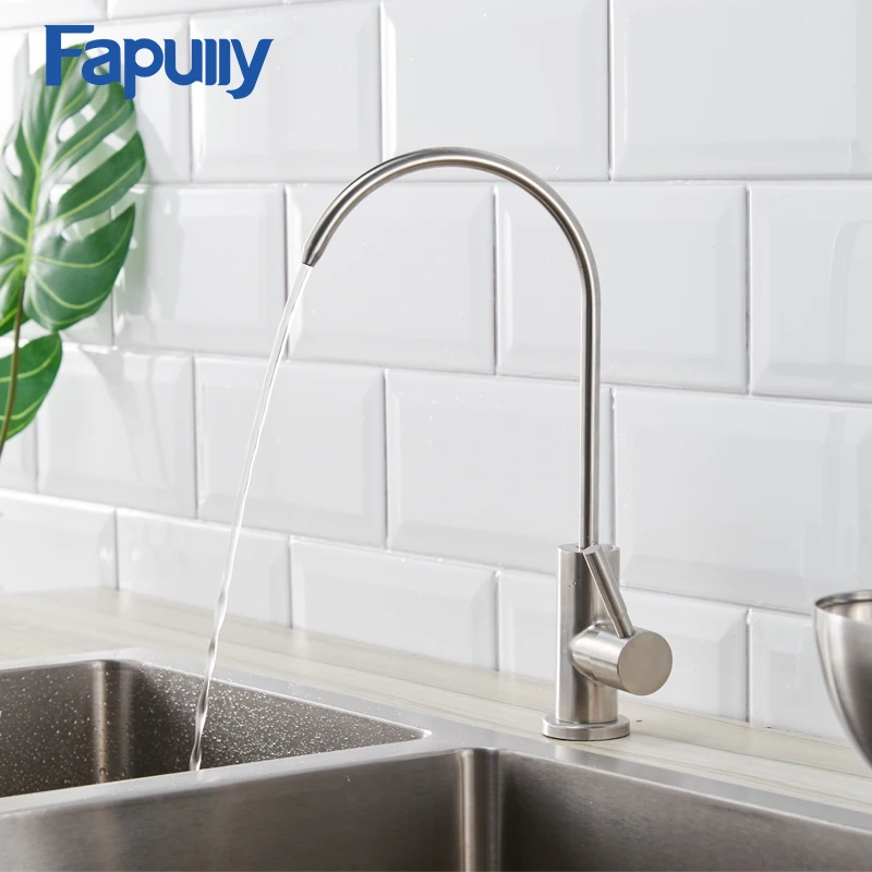 Copper Nickel Brushed Swivel Drinking Water Faucet 3 Way Water Filter Purifier Kitchen Faucets For Sinks Taps 247-33A Copper Nickel Brushed Swivel Drinking Water Faucet 3 Way Water Filter Purifier Kitchen Faucets For Sinks Taps 247-33A
