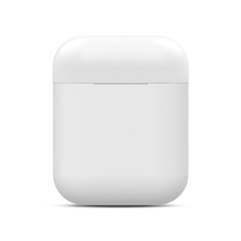 Ультра тонкий мягкий силиконовый чехол для Apple Air Pods для AirPods 2 противоударный защитный чехол для наушников Водонепроницаемый Аксессуар для гарнитуры - Цвет: White Case