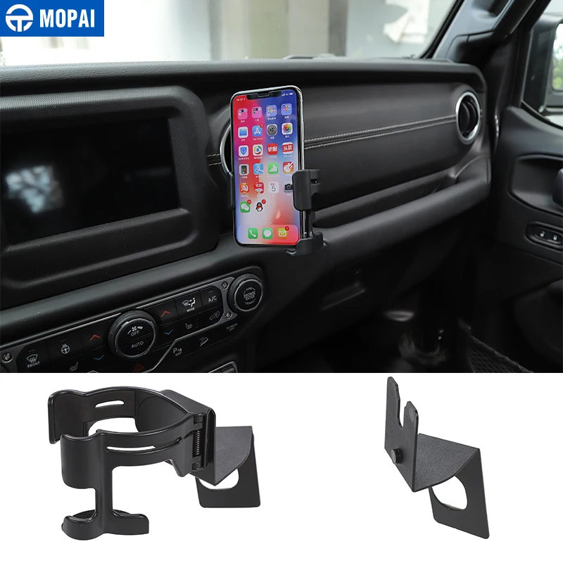 MOPAI Car Cup Drinks Holders for Jeep Wrangler JL 2018