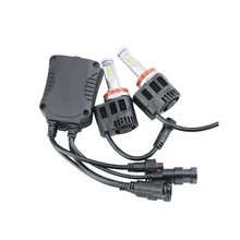 Высокое качество 12V 55W 6000K 5200Lm светодиодные комплекты H8 H9 H11 6000K 5200Lm светодиодный головной светильник OEM Сменные лампы Автомобильный светильник