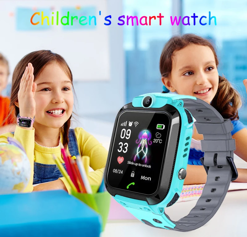 

Kid Anti-Lost Smart SIM phone Call Watch IP67 Waterproof LSB Tracker S0S intelligent Smart Watchs Camera sport alarm bracelet