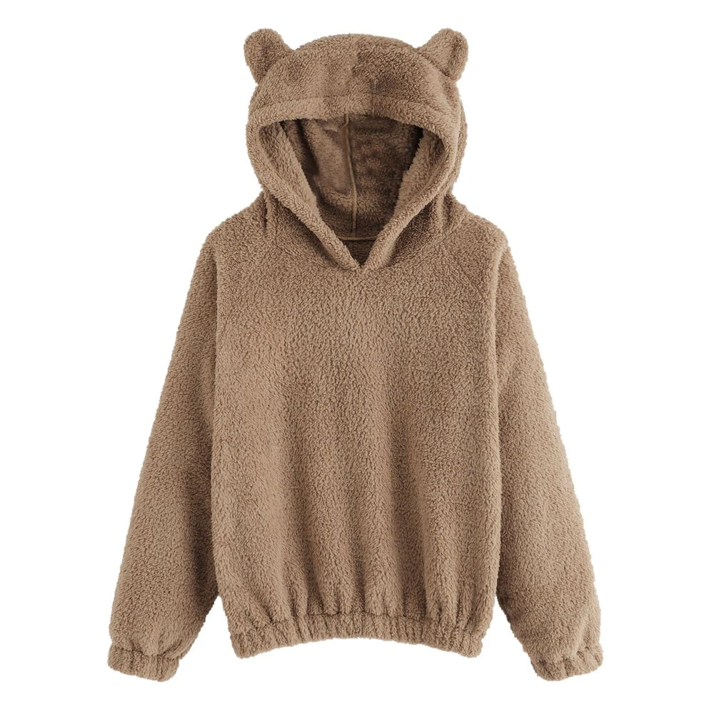 teddy bear jacket hooded
