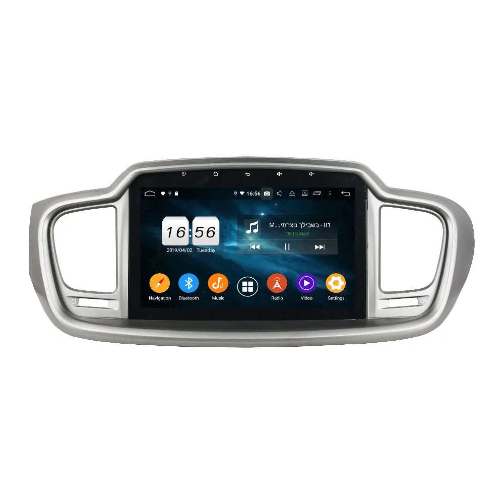 4 Гб+ 32 ГБ DSP 8-ядерный 10," Android 9,0 Стерео DVD плеер для Kia Sorento автомобиль радио gps WI-FI Bluetooth 4,2