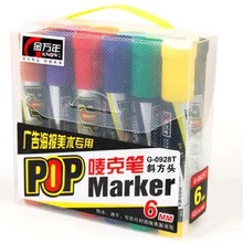 12 шт. поп-плакат Краски маркер extra Bold 6 мм